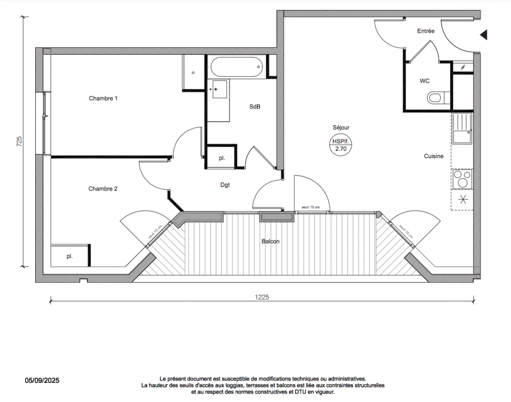 Plan du lot
