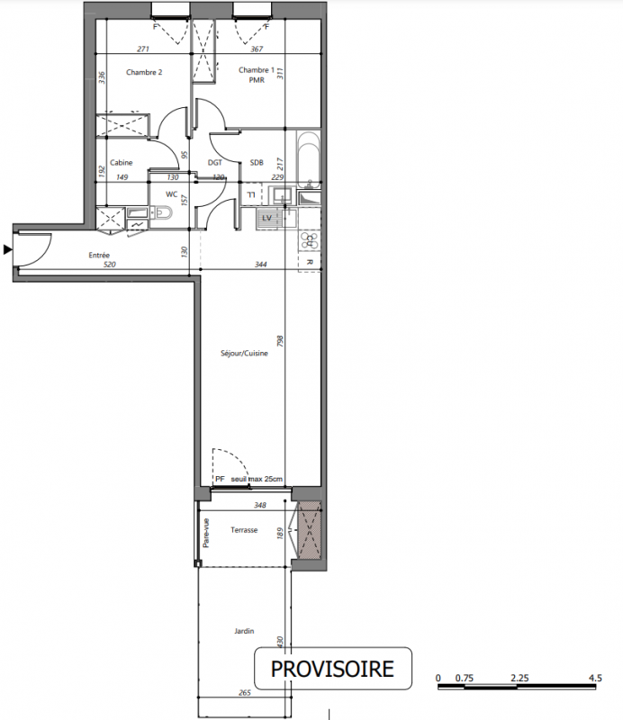 Plan du lot