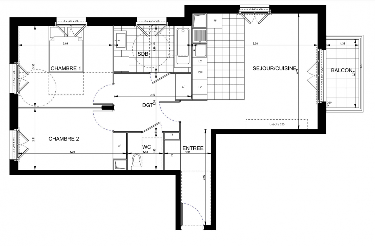 Plan du lot