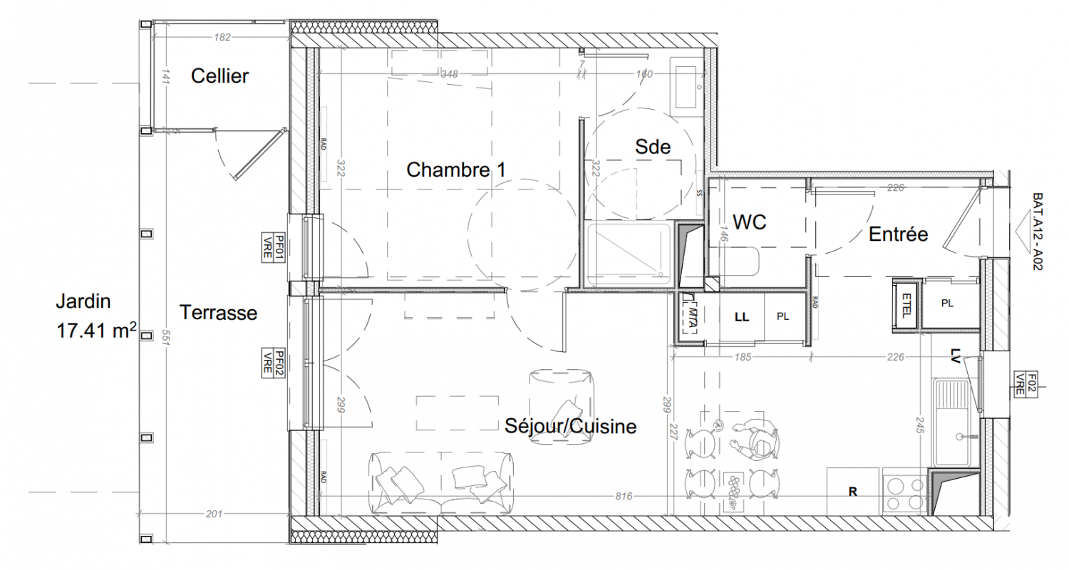 Plan du lot