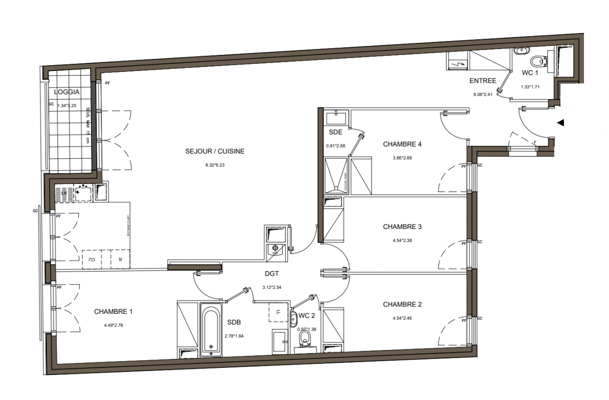 Plan du lot