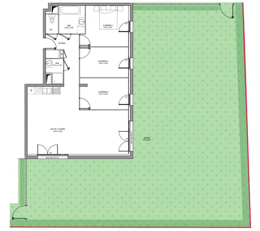 Plan du lot