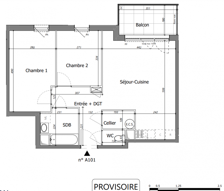 Plan du lot