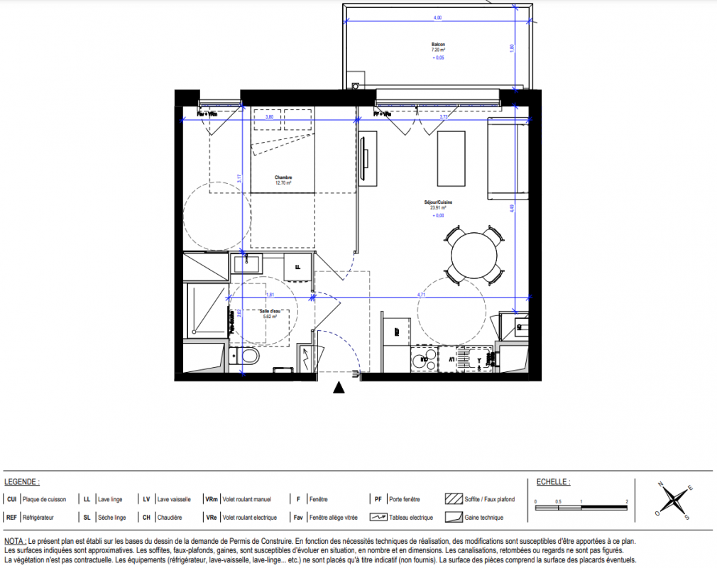 Plan du lot