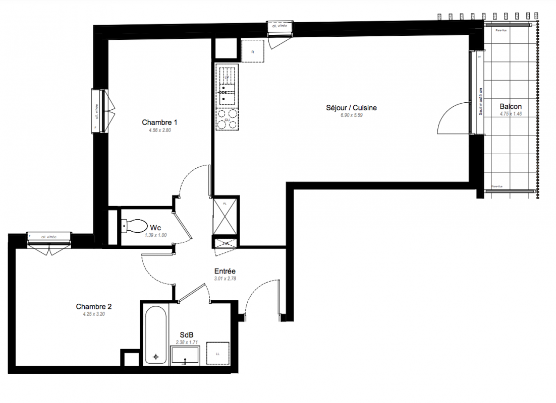 Plan du lot
