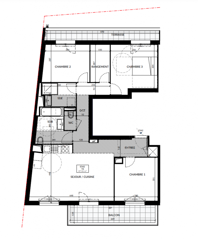 Plan du lot