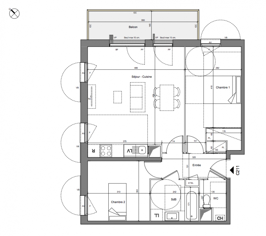 Plan du lot