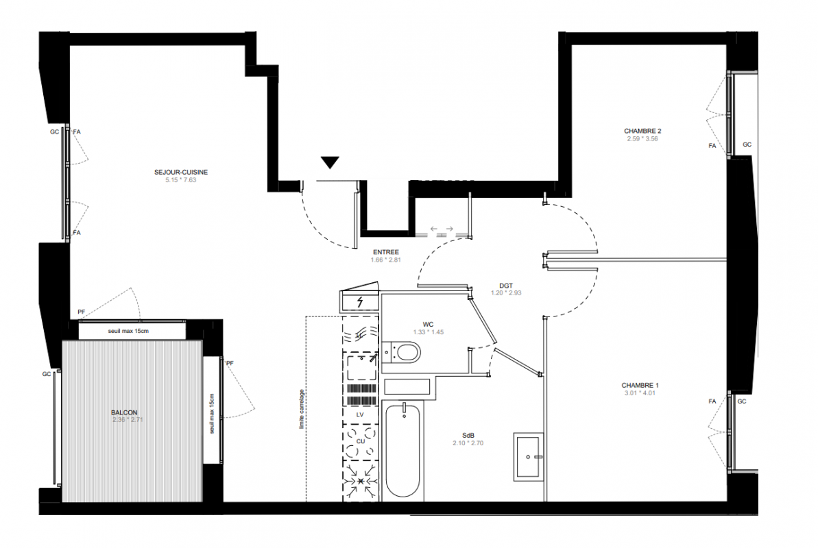Plan du lot