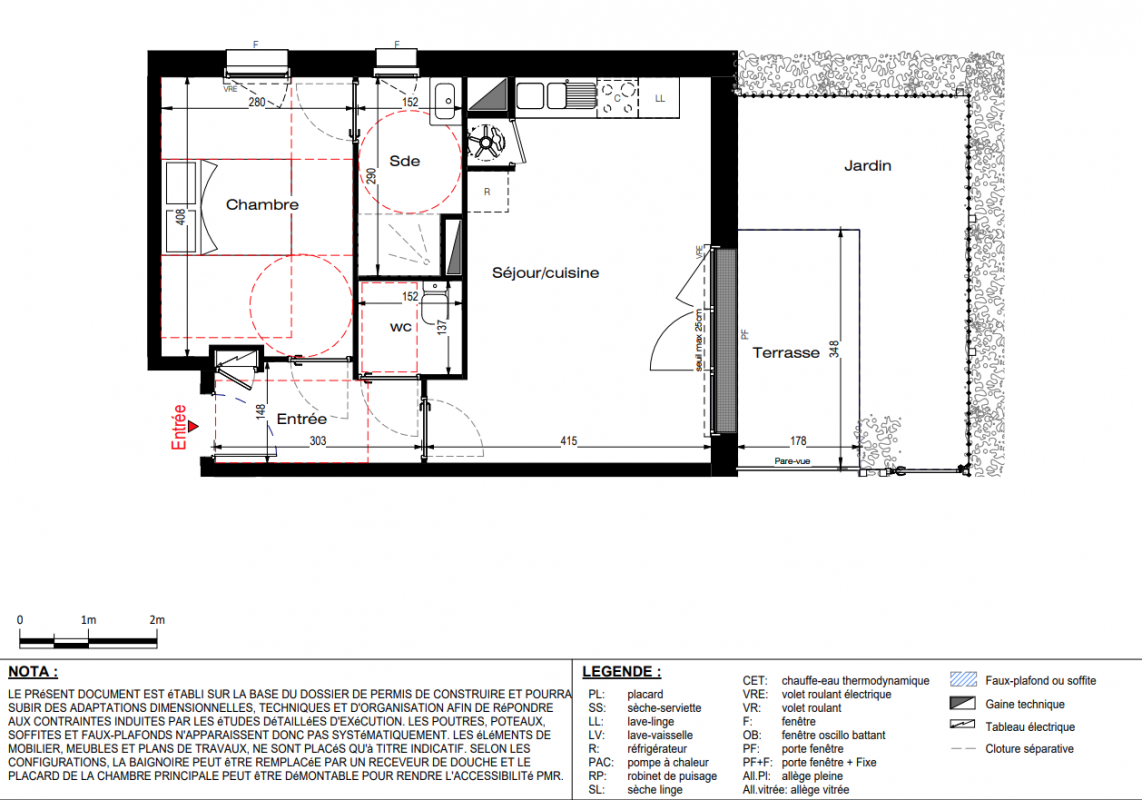 Plan du lot