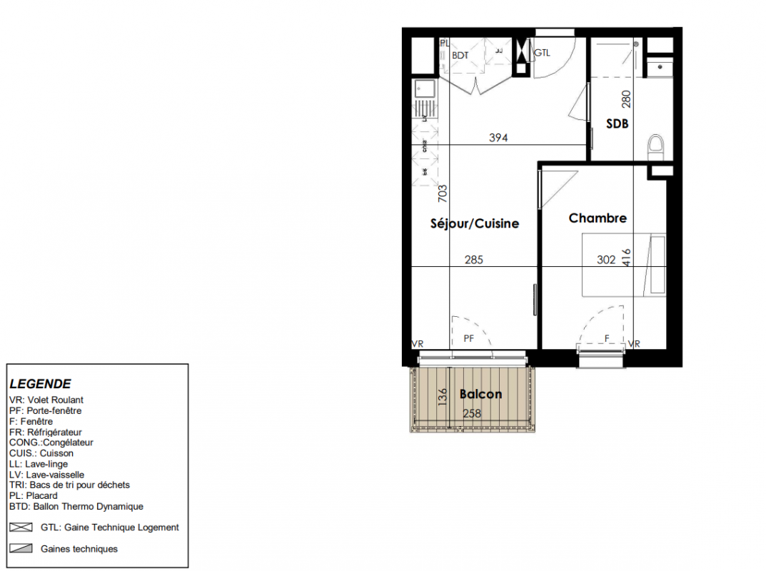 Plan du lot