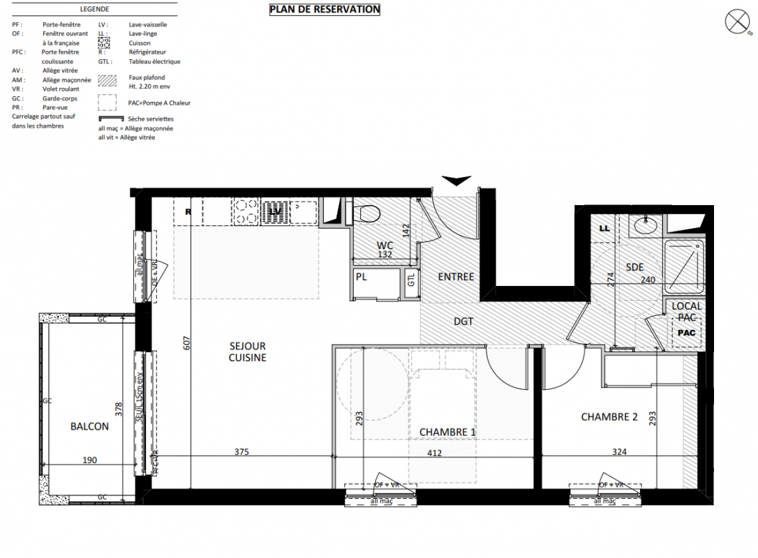 Plan du lot