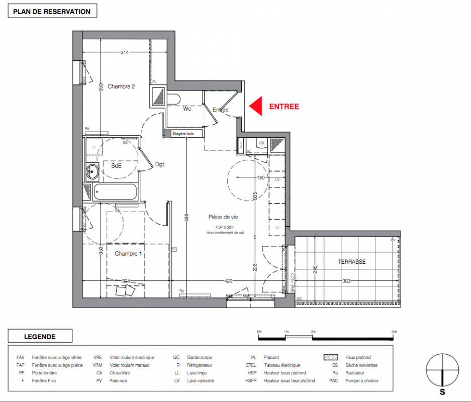 Plan du lot