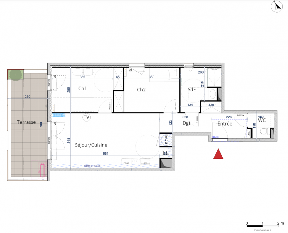 Plan du lot