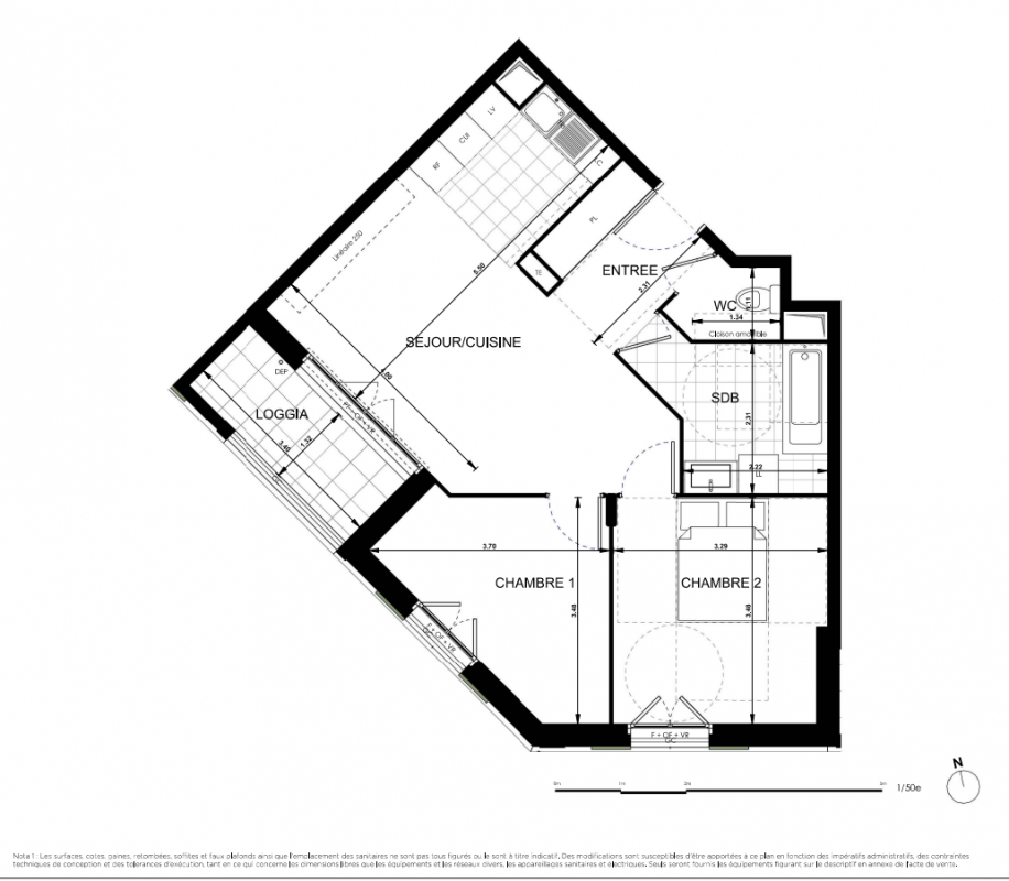 Plan du lot