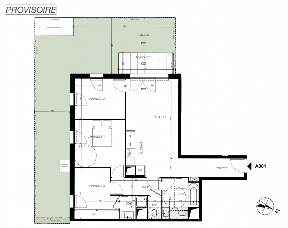 Plan du lot