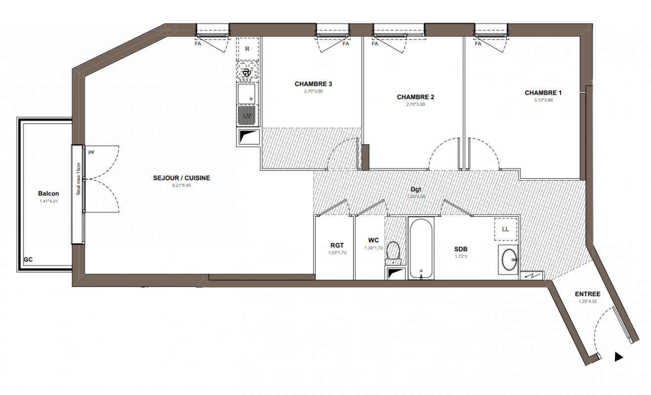 Plan du lot