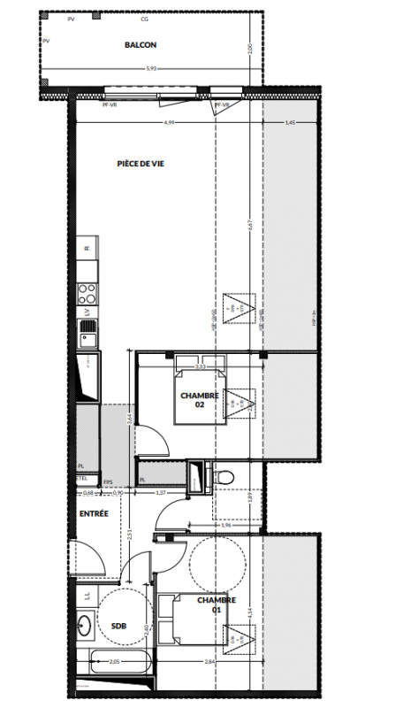 Plan du lot