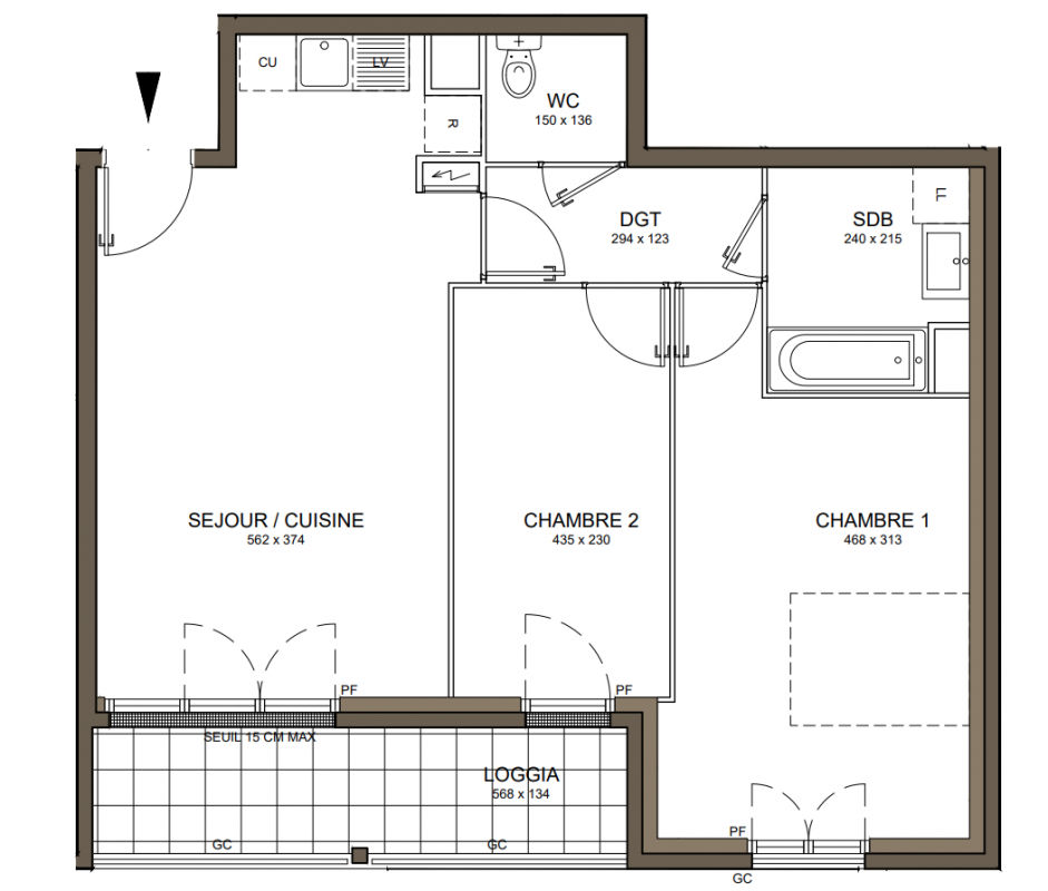 Plan du lot