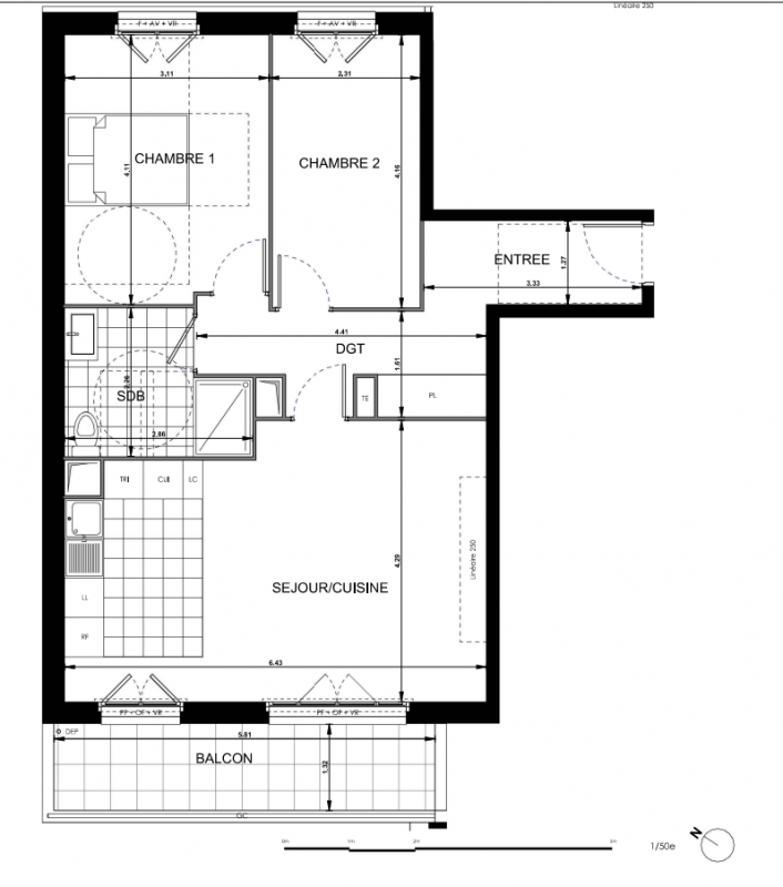 Plan du lot