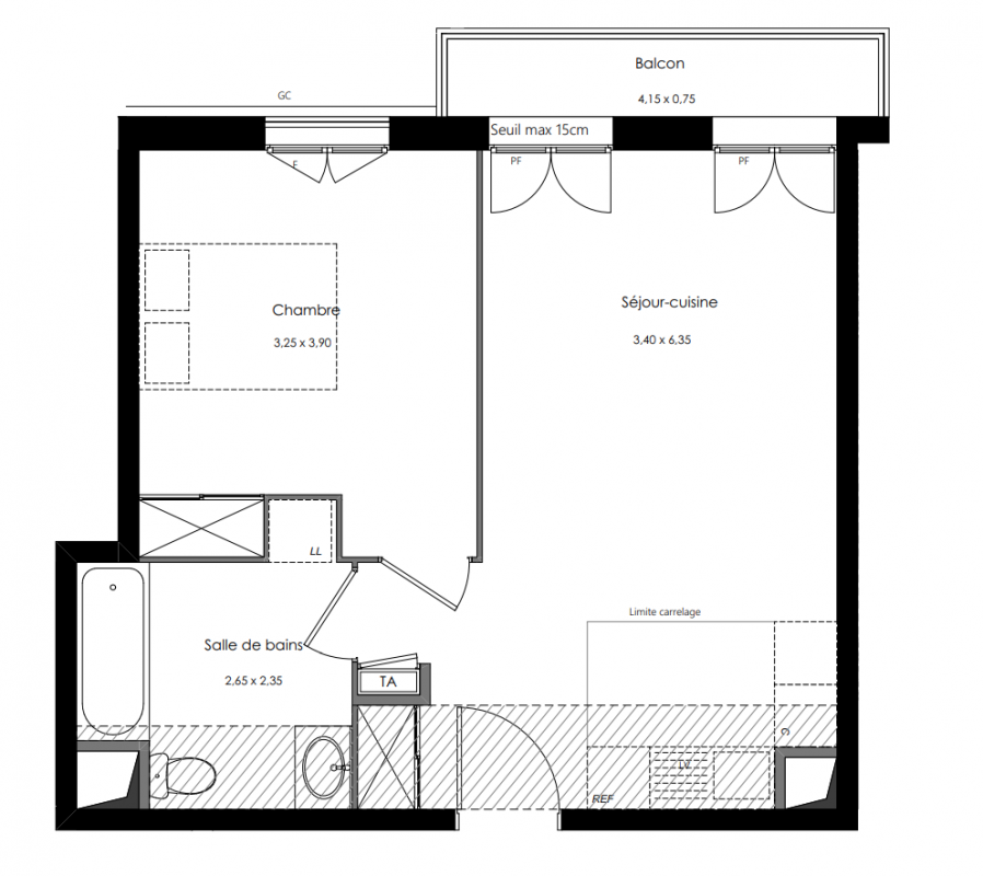 Plan du lot
