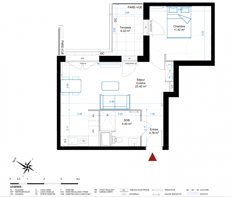 Plan du lot