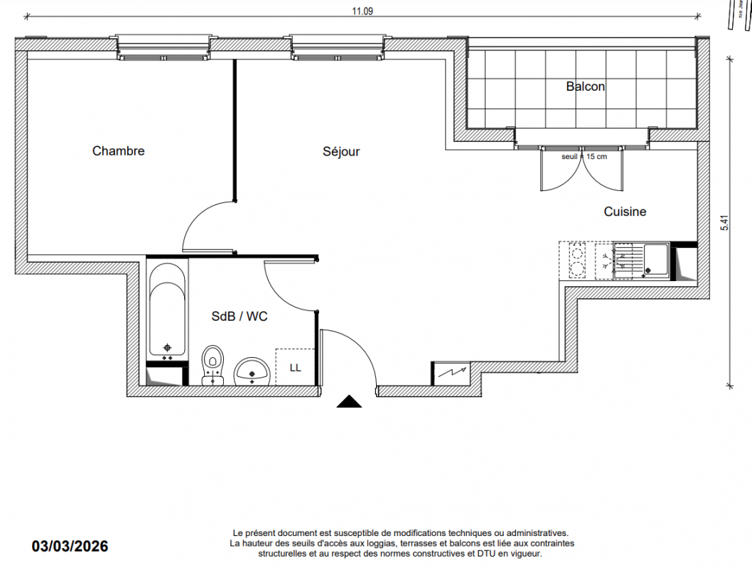 Plan du lot