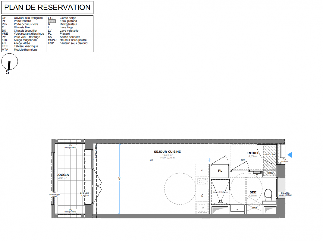 Plan du lot