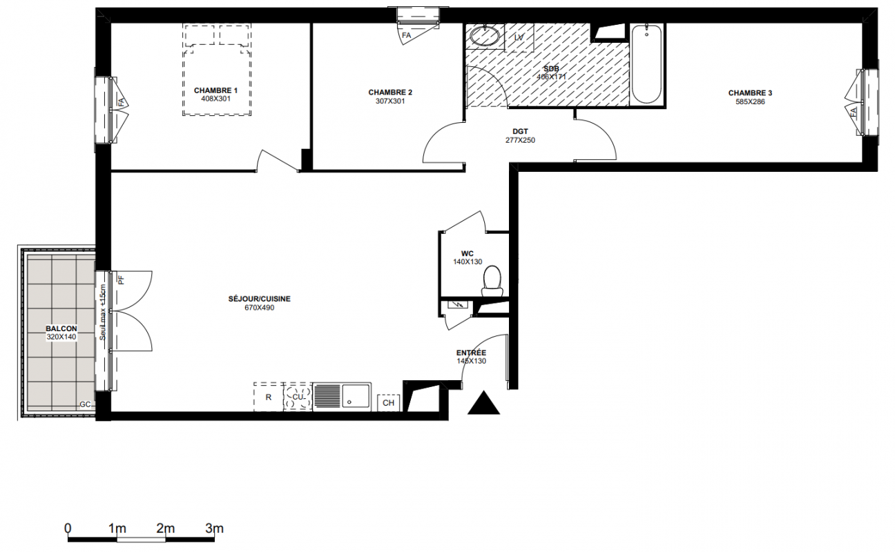 Plan du lot