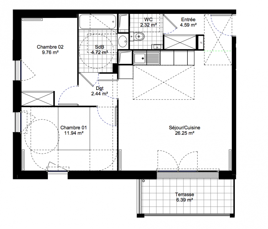 Plan du lot