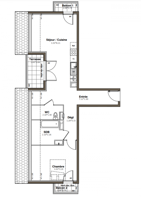 Plan du lot