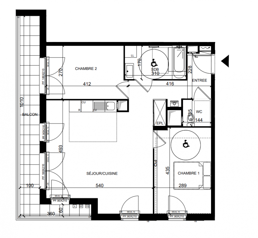 Plan du lot