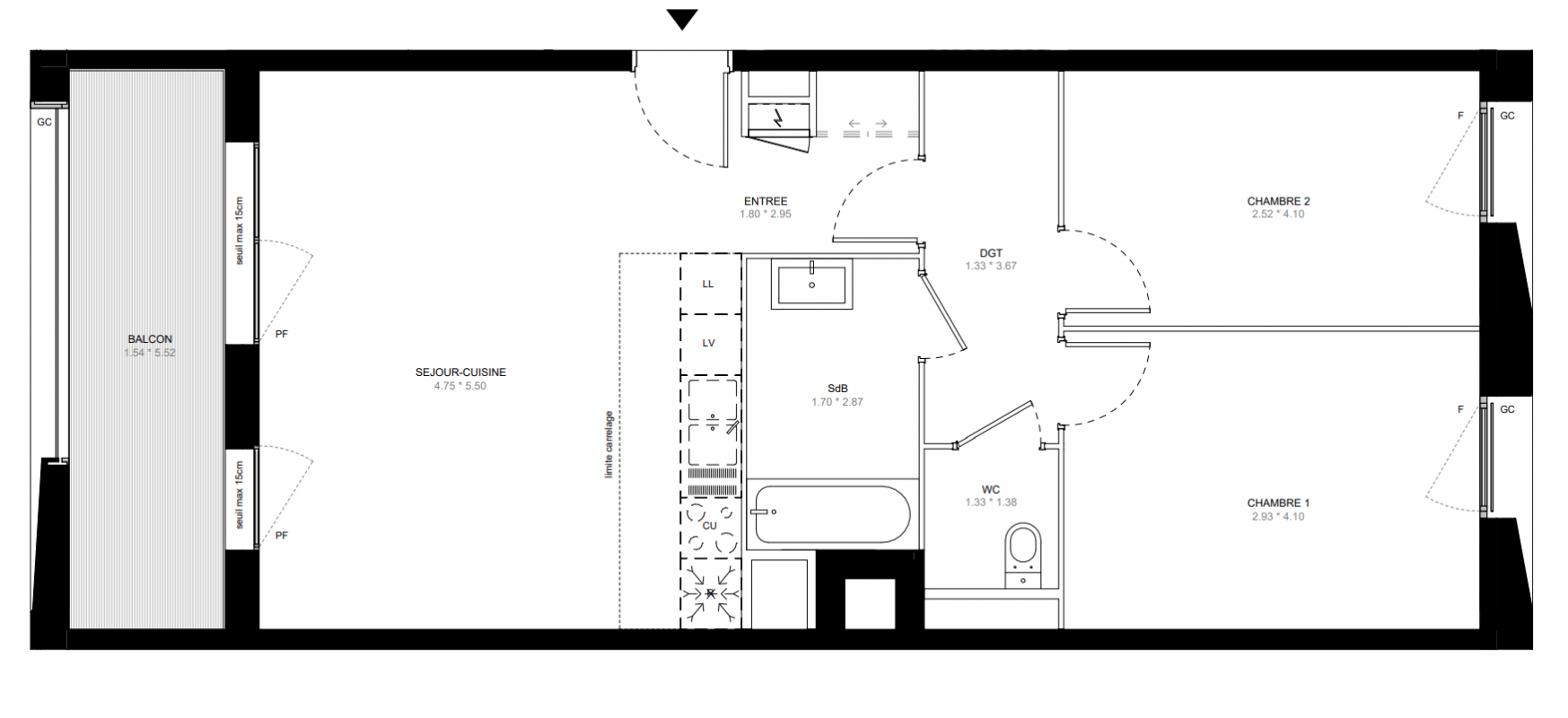 Plan du lot