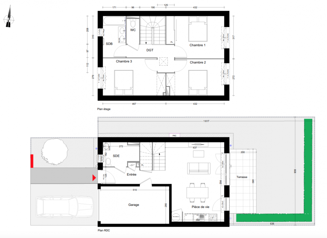Plan du lot