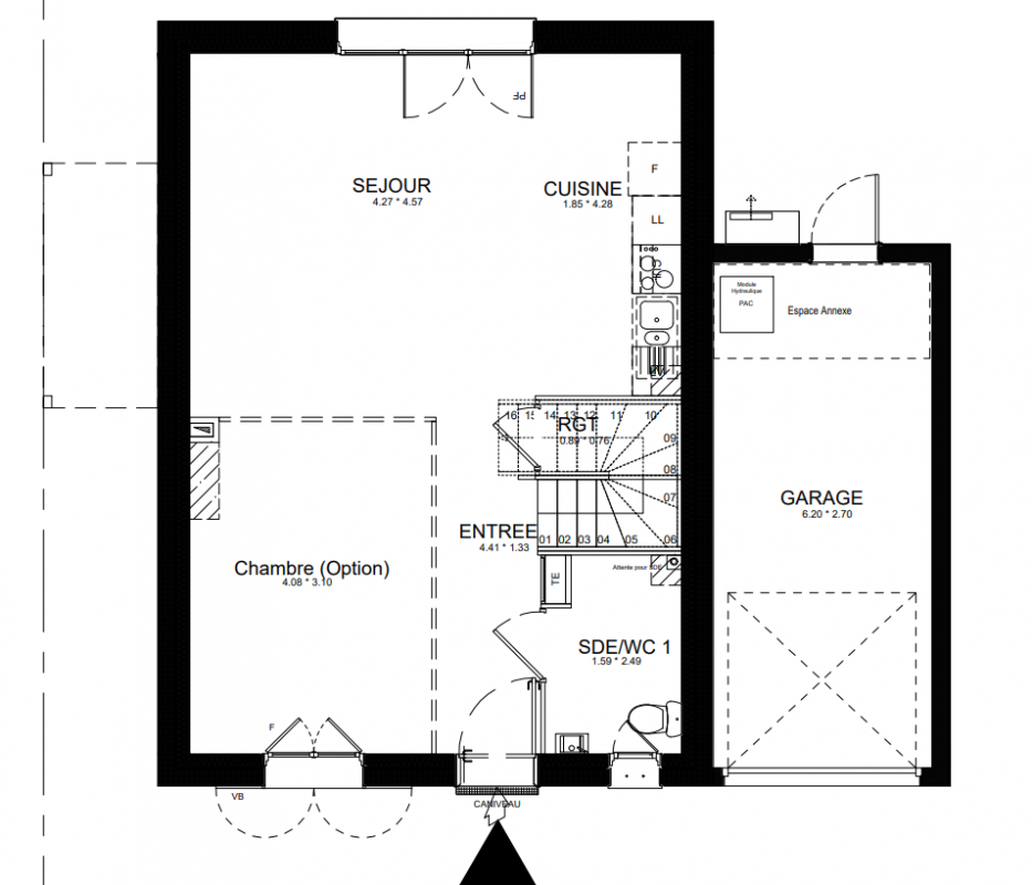 Plan du lot