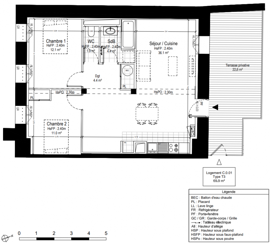 Plan du lot