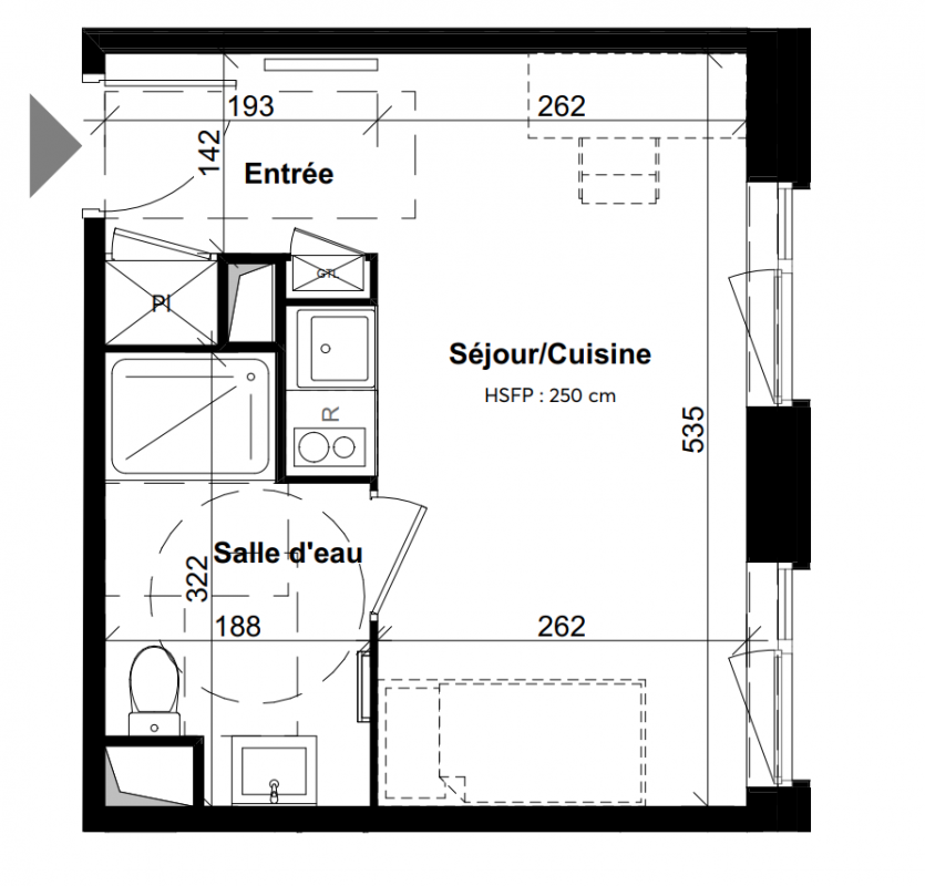 Plan du lot