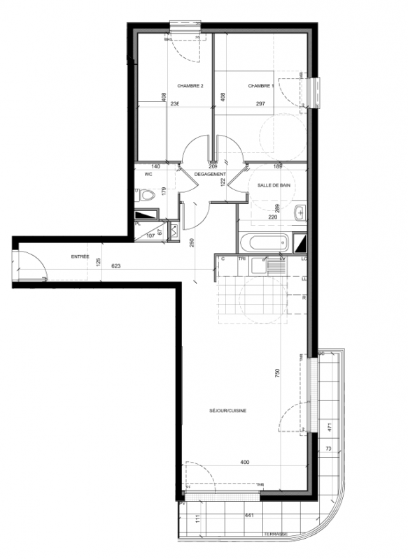 Plan du lot