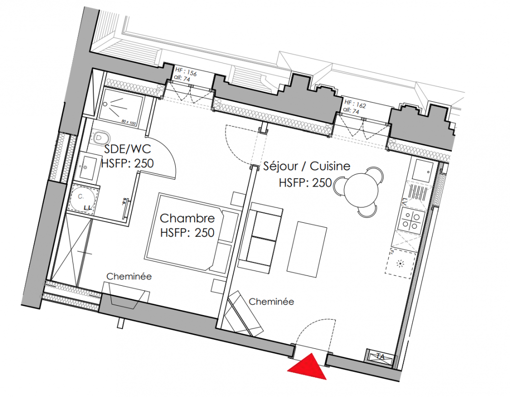 Plan du lot