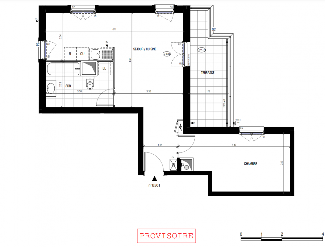 Plan du lot