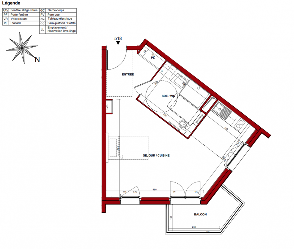Plan du lot