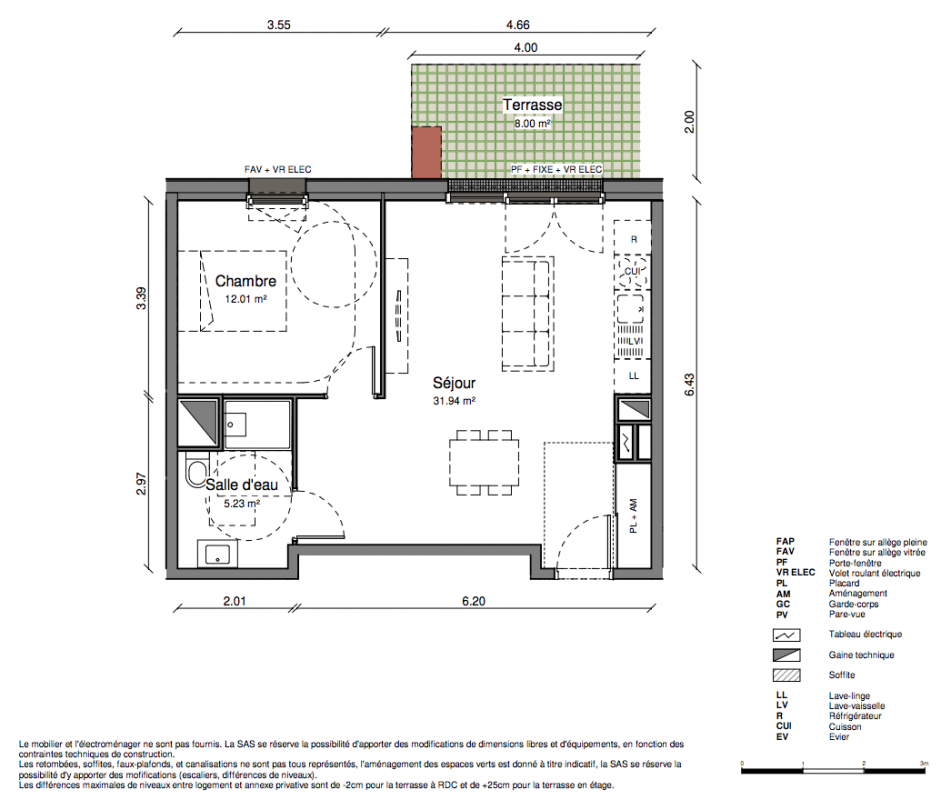 Plan du lot