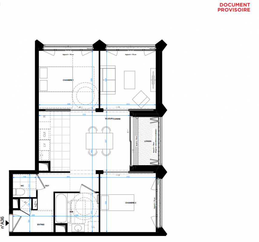 Plan du lot