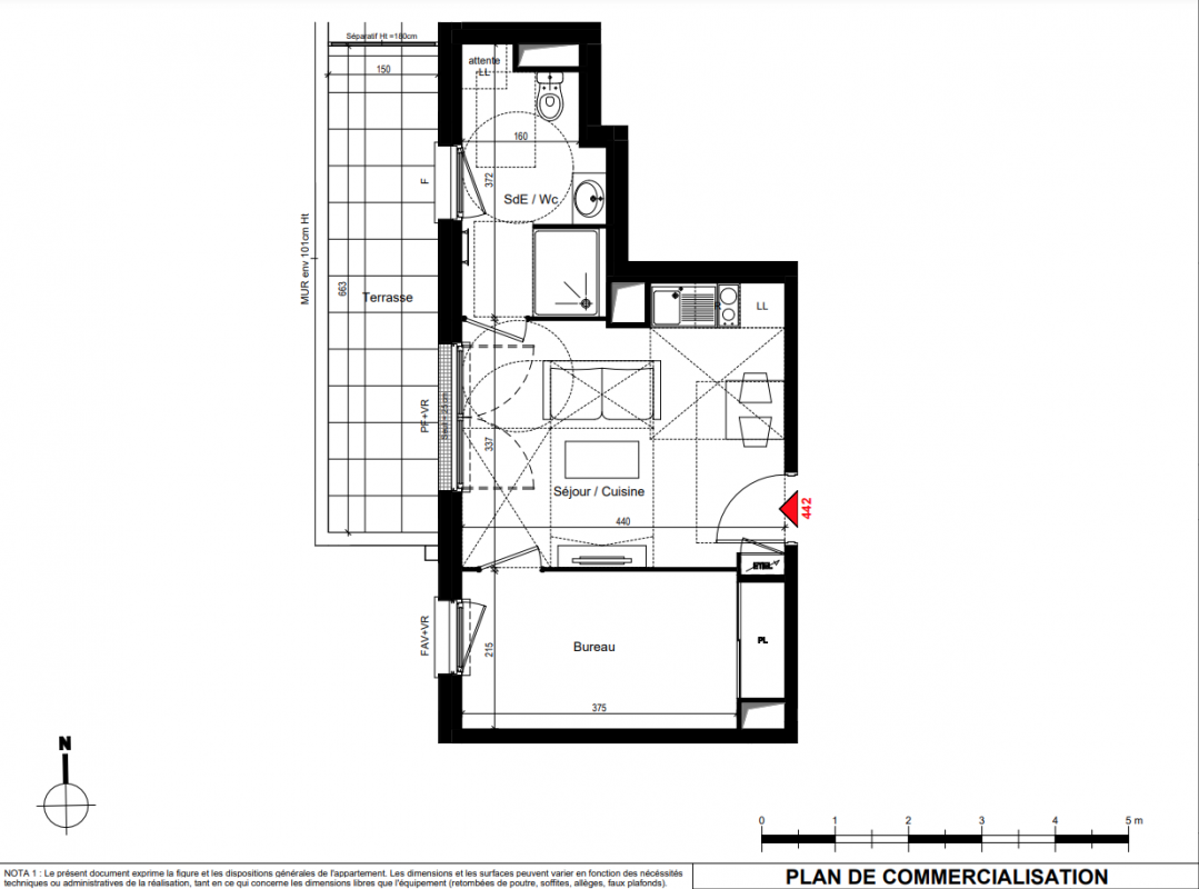 Plan du lot