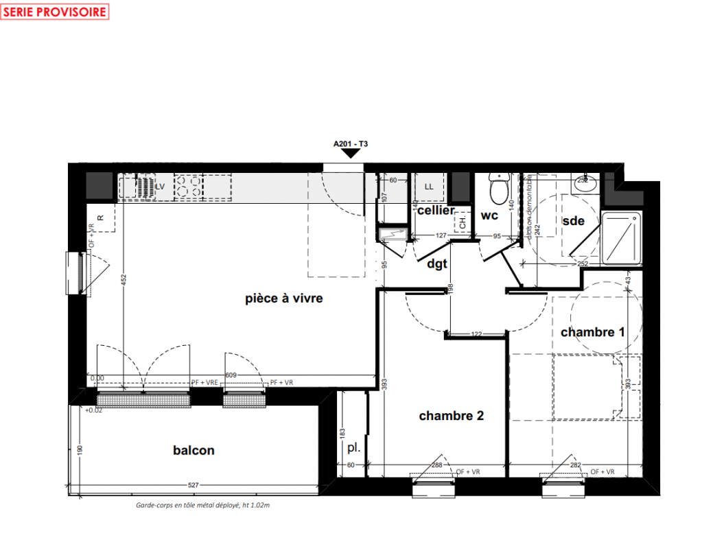 Plan du lot