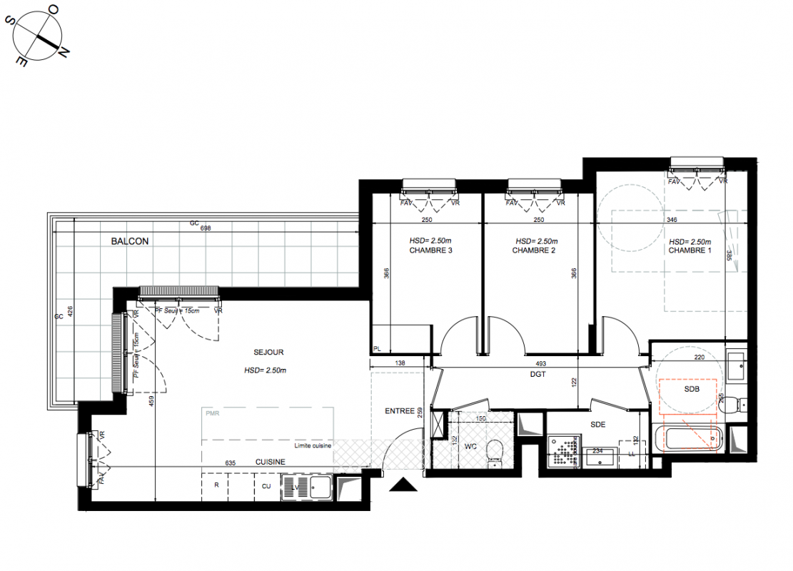 Plan du lot