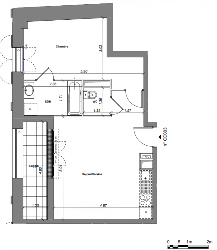 Plan du lot