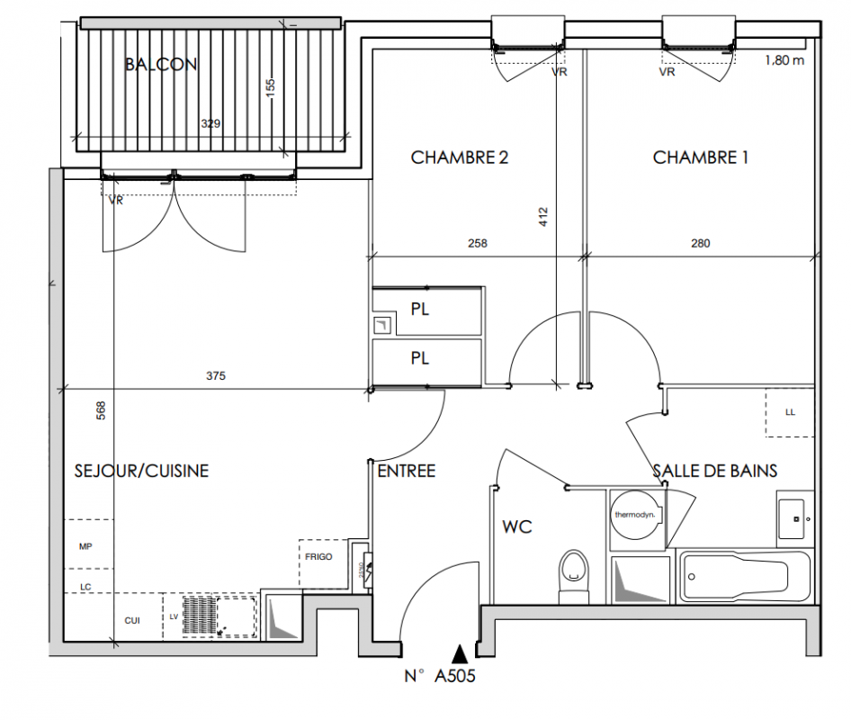 Plan du lot