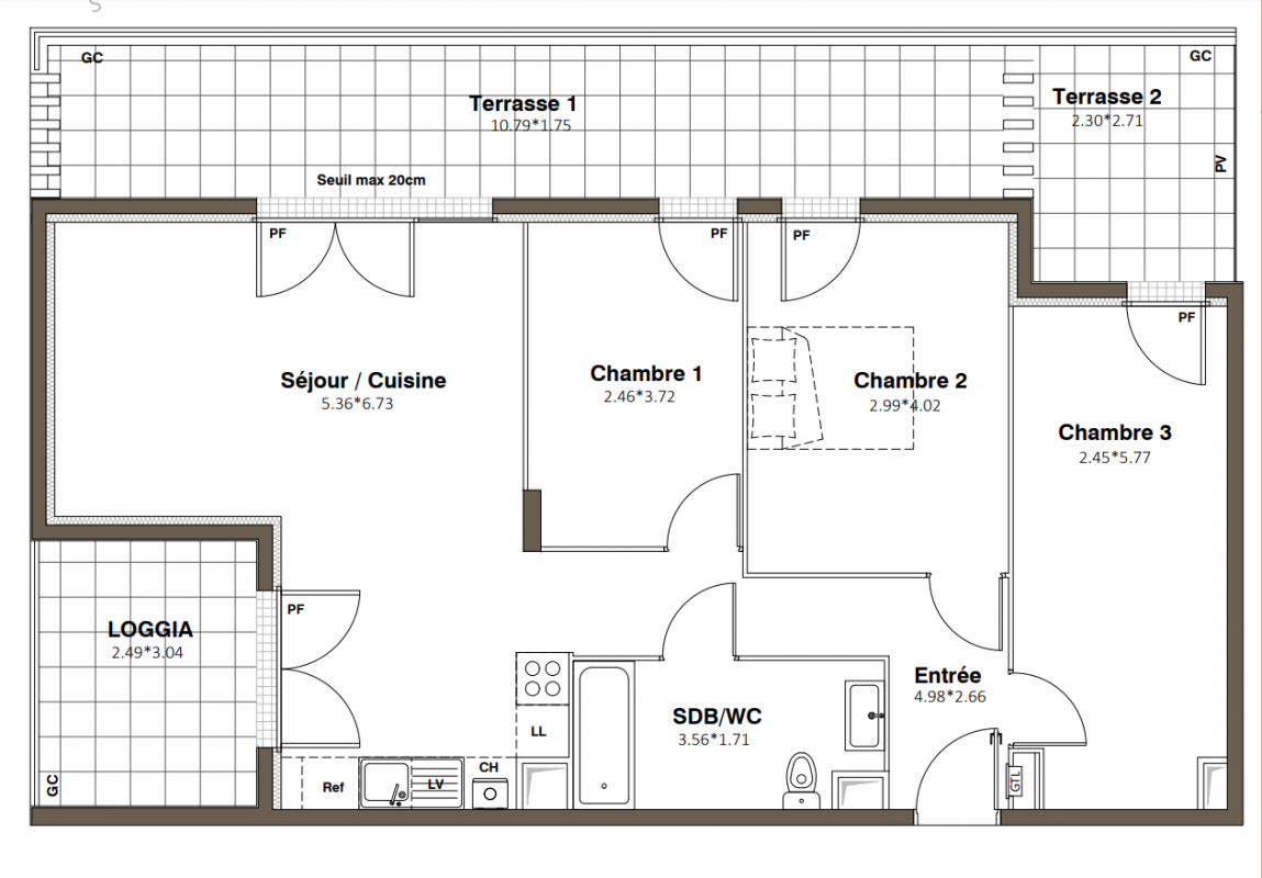 Plan du lot