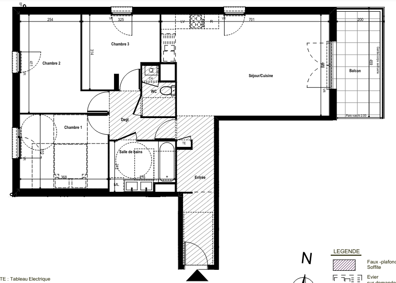 Plan du lot