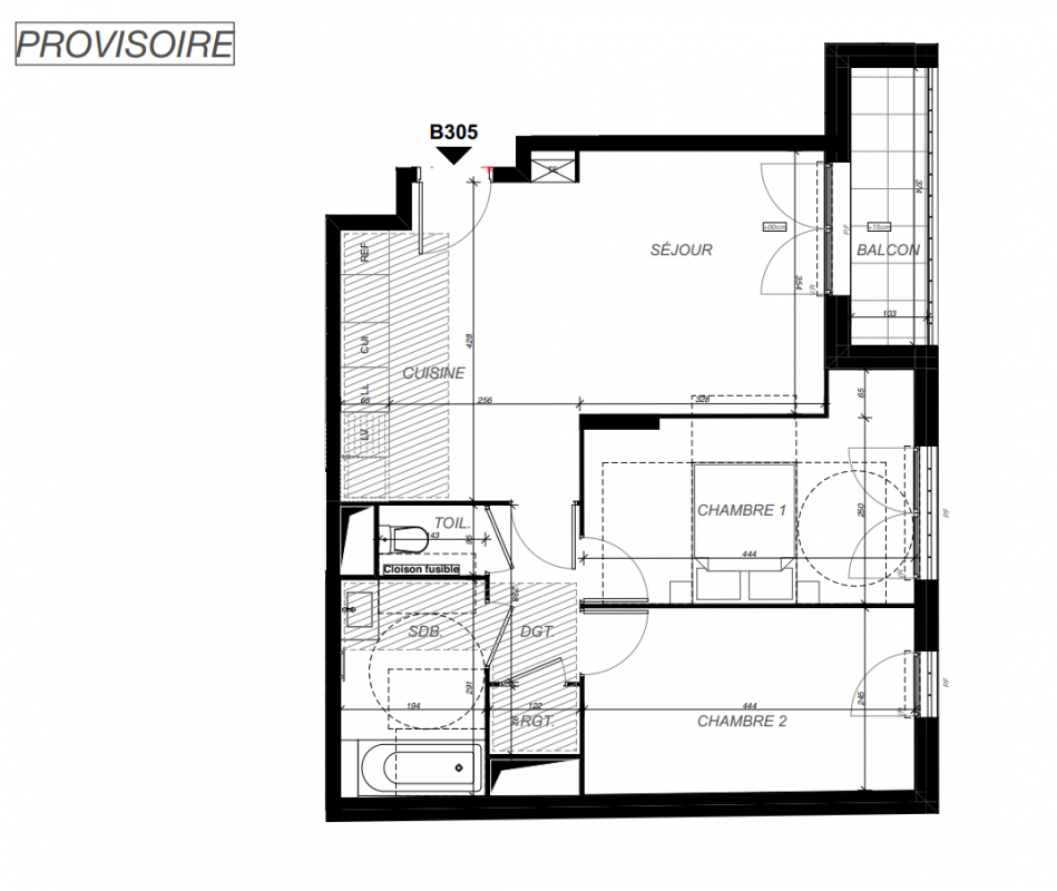 Plan du lot